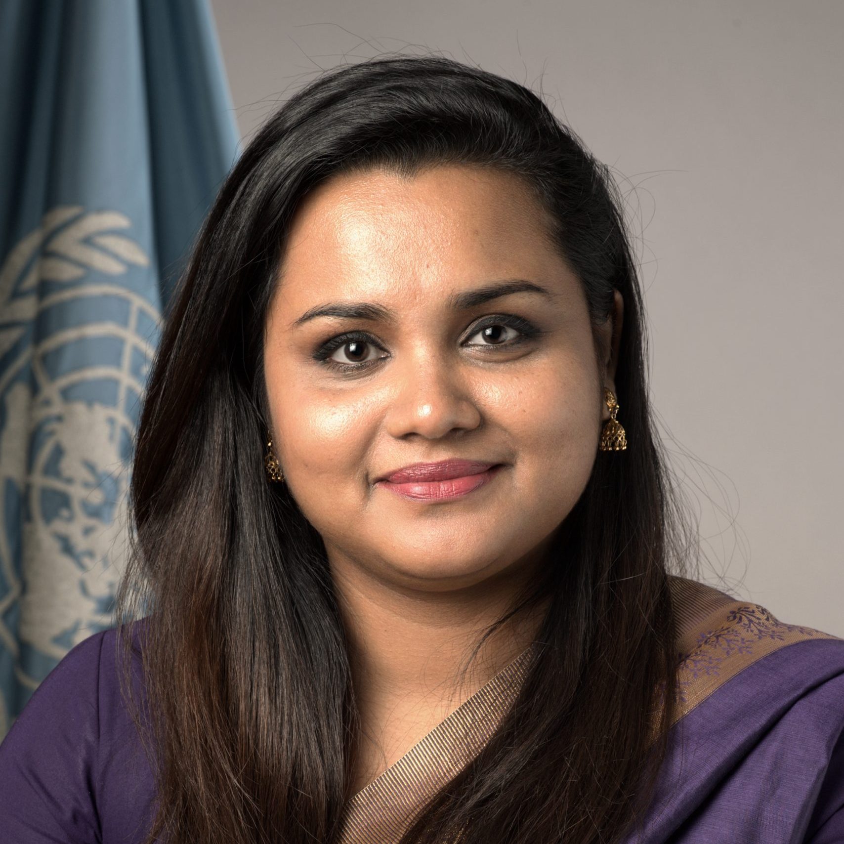 Portrait of Jayathma Wickramanayake, Youth Envoy.